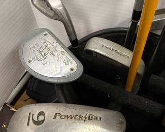 Mixed Set of Hogan and PowerBilt Golf Clubs