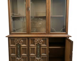 China Cabinet with Inside Lights