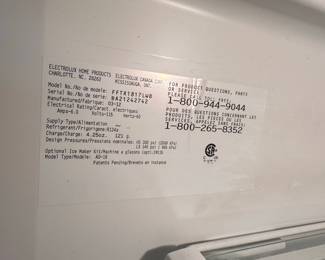 Frigidaire Top Freezer Refrigerator
