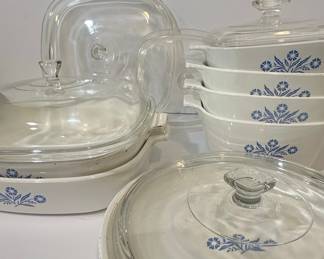 CorningWare "Blue Cornflower" Cookware Set