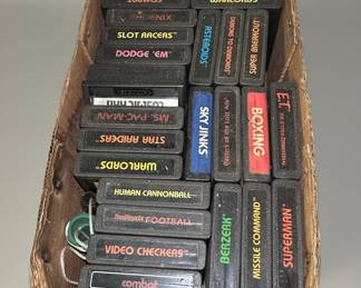 Atari Video Game Cartridges