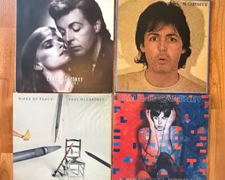 Paul McCartney & Wings Vinyl Record Collection