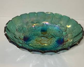 Grape Pattern Pitcher and Bowl