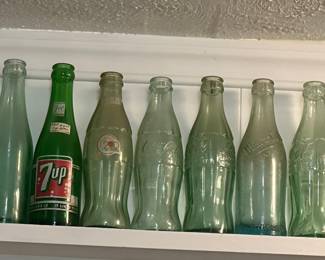 Vintage Collectable Soda Bottles