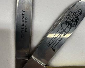 United Cutlery John F. Kennedy & Robert F. Kennedy Limited Edition Folding Knife Set