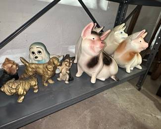 Ceramic Animal Figurines Collection