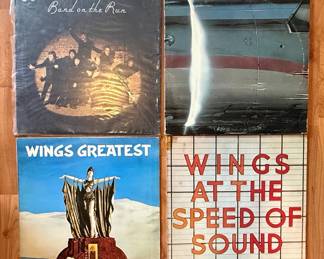 Paul McCartney & Wings Vinyl Record Collection