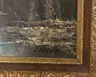 Lorenz Framed Landscape