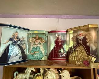 Holiday Barbie Dolls and Collector Edition Barbie Dolls