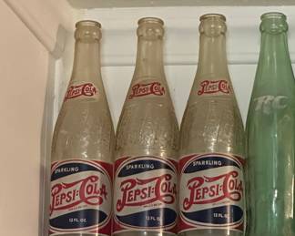 Vintage Collectable Soda Bottles