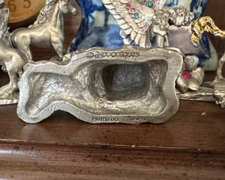 Spooniques Pewter Unicorn Figurines