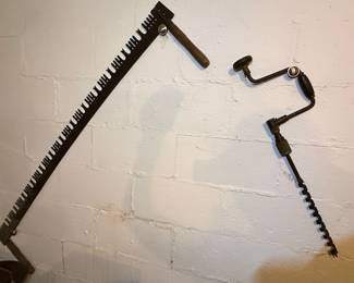 Two-Man Saw and Scythe