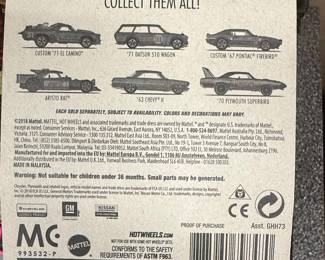 Hot Wheels 51st Anniversary Satin & Chrome Collector Set