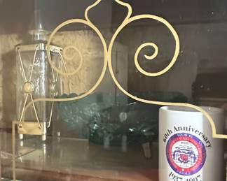 China Cabinet with Inside Lights