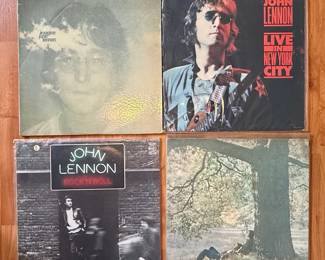 John Lennon Vinyl Record Collection