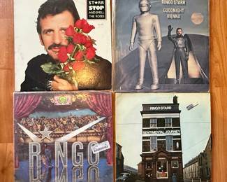 Ringo Starr Vinyl Record Collection