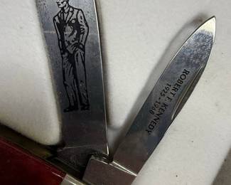 United Cutlery John F. Kennedy & Robert F. Kennedy Limited Edition Folding Knife Set