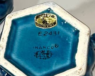 Inarco "Mood Indigo" Pitcher and Mugs Set