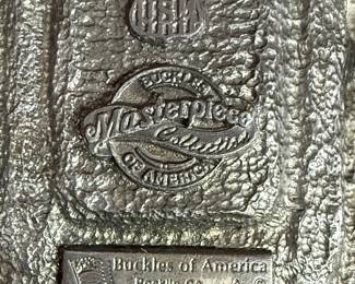Buckles of America Motorcycle Belt Buckle with Zippo Lighter Insert