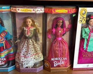 Barbie Dolls of the World Collector Edition Dolls