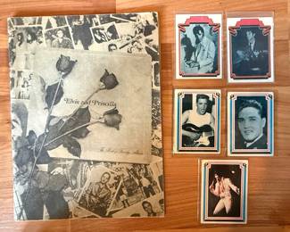 Elvis Presley "The Only Woman Elvis Ever Loved" Book and Trading Cards