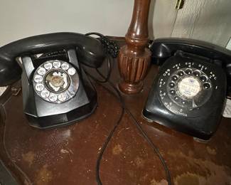 Vintage Rotary Dial Telephones