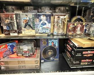 Elvis Presley Collectibles - Action Figures and Games
