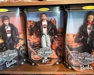 Harley-Davidson Barbie and Ken Collector Edition Dolls