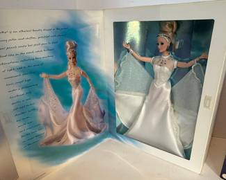 Barbie Collector Edition Dolls - Starlight Dance and Sterling Silver Rose Bob Mackie
