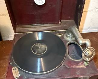 1920s Carryola Master Portable Record Player