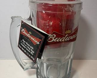 Budweiser Beer Glass - new with tag