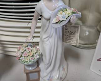 Nadal 'Lady Collecting Flowers'