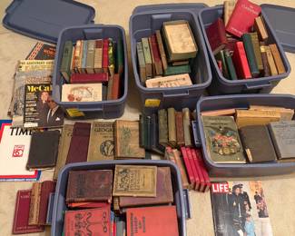 old books from 1850-1950