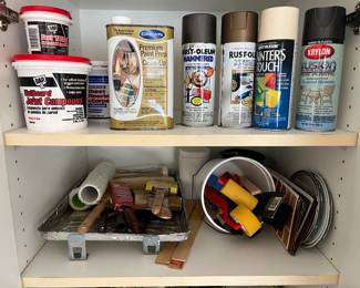paint and supplies