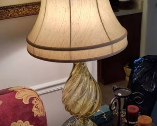 Murano Art Glass Lamps