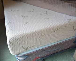 Queen memory foam mattress  - Used once