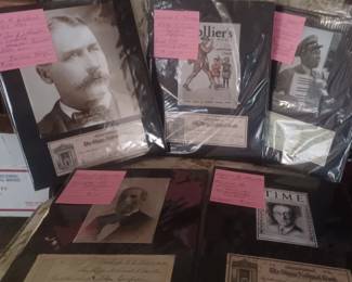 rare historical autographs, civil war, inventors etc