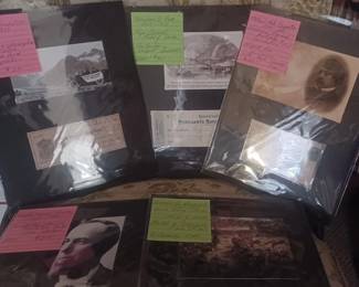 rare historical autographs 