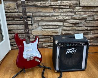 Guitar with amp studio pro 50 