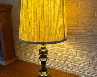 Vintage brass stiffel table lamp