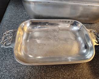 silver tray
