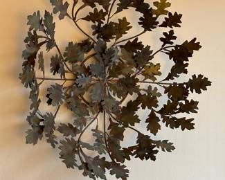 Decorative metal wall sculpture