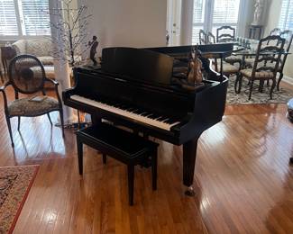 Great like new baby grand with player attachment