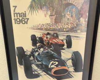 MONOCO RACE POSTER