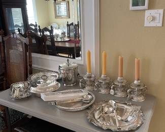 MISC. PIECES OF SILVER PLATE