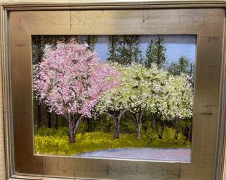 SUE GOUSE OIL PAINTING