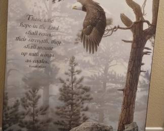 Soaring eagle print