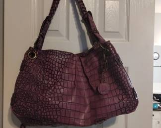 Alligator look purse