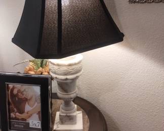Marble lamp