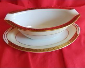 Noritake gold colored trim